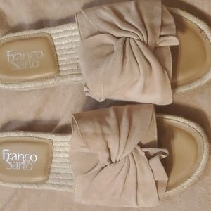 New Franco Sarto knotted sandals size 5.5M
